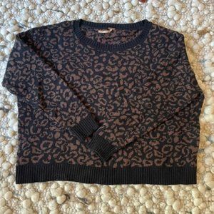Free People | Leopard Print Knitware